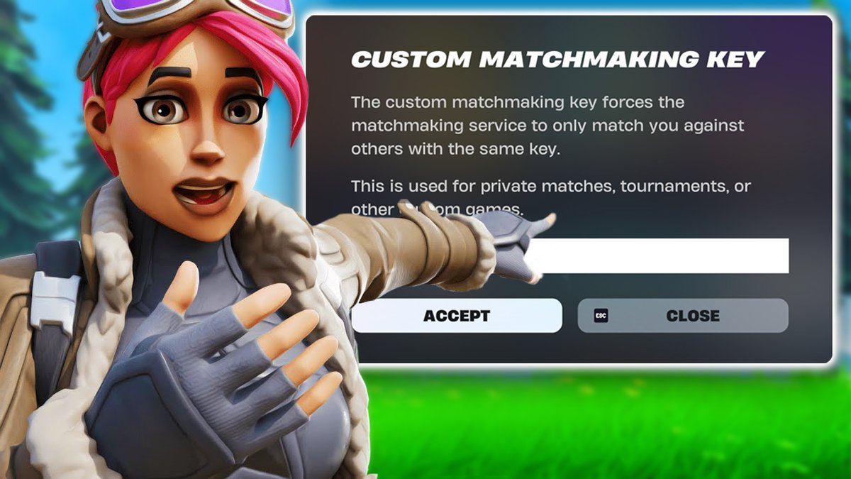 🚨 NEW VIDEO!🚨

How to HOST and JOIN Fortnite Customs! 👑

Perfect For Streamers wanting to play with their communities! 👀

Here the video:
🔗 youtu.be/KE-iPoKfuMU

#Fortnite #fortnitecustoms #FortniteC6S2Lawless