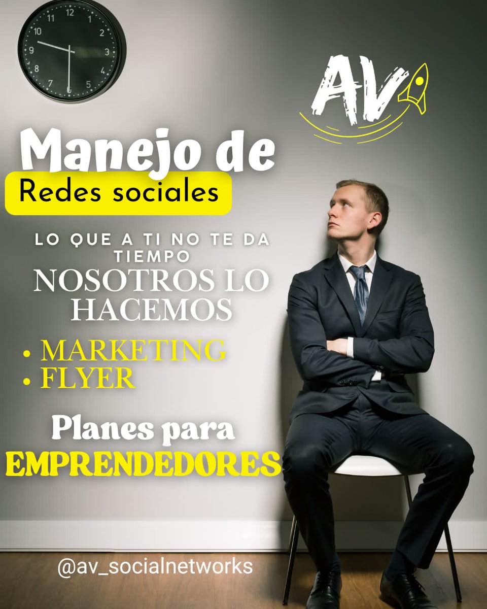 Comunicavaleroe's tweet photo. ‼️Tenemos un plan que se adapta a tus necesidades, mientras tú manejas otras áreas, nosotros nos encargamos de tu presencia en la redes sociales. 

Visita nuestro perfil
💻 https://t.co/ZAMJnCfhTG 
📧 avsocialn@gmail.com https://t.co/Lrni6oEzub