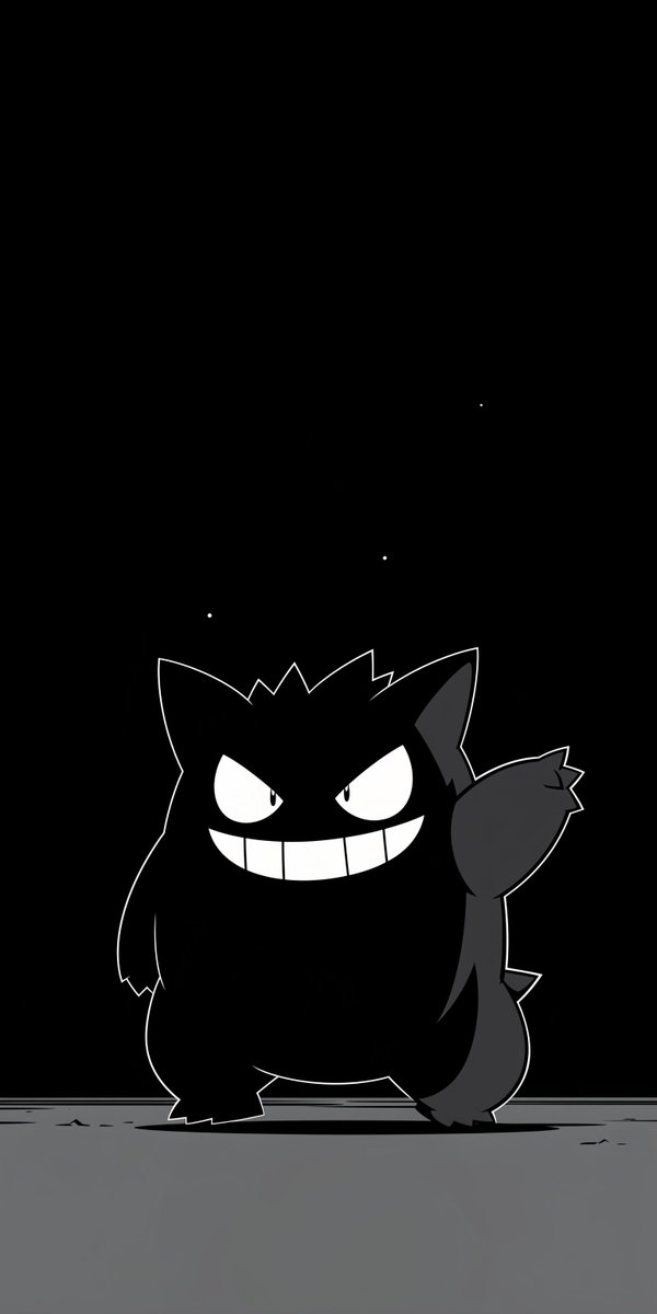 ItsDone2000's tweet image. Gengar Wallpaper 👀