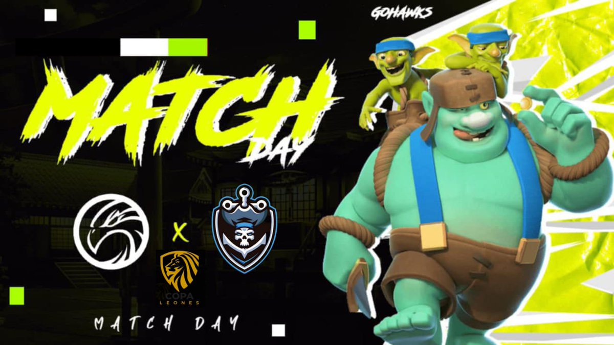 [🦅 MATCHDAY 🦅]

🔥 ¡HAWKS SPORTS ALZA EL VUELO! 🦅⚔️

Hoy escribimos una nueva página en nuestra historia. Los halcones debutan en la <a href="/CupLeonesLE/">Leones Cup</a> con hambre de victoria y el corazón lleno de pasión. 🏆✨

🦁 JORNADA 2
🆚 <a href="/TeamPiratesOP/">Team Pirates Esports</a>
📅 5 de abril del 2025
⏰ 3:00 PM (COL)