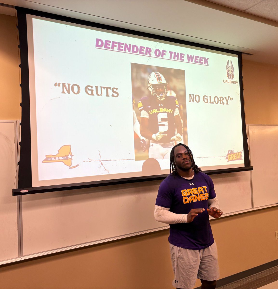 Nothing is acceptable but your best
<a href="/RonHolmes__/">Ron Holmes</a>  <a href="/UAlbanyFootball/">UAlbany Football</a>