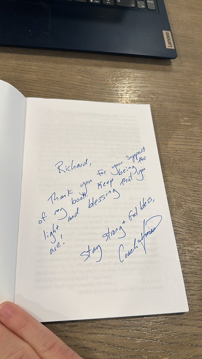 Just received my book “Called to Empower” by <a href="/CoachKurtHines/">Coach Hines 🇺🇸</a> !!  Can’t wait to dig into this beauty!  🔥🔥💪