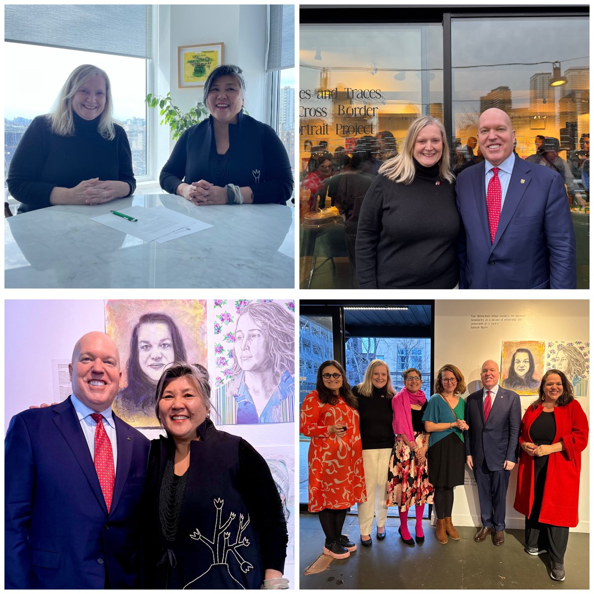 Honoured to attend signing celebration of the MOU between <a href="/OCAD/">OCAD University</a> and <a href="/msucanadian/">MSU Canadian Studies Center</a>, strengthening the relationship between these two great schools on joint research, faculty/student exchange and technical assistance. Great day for #Ontario-#Michigan relations.