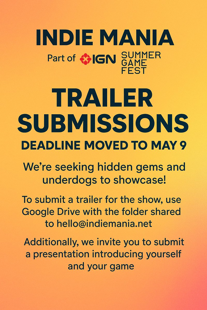 Hey #gamedevs submit your #indiegames and your talk 🦜 

🙌👀👀👀👀👇👇👇