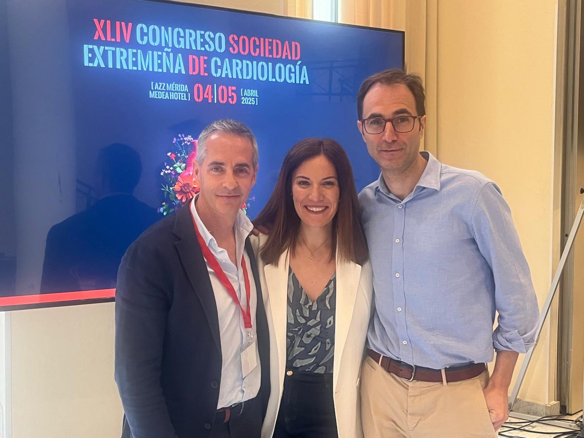 Muy agradecido a la <a href="/SocExtCardio/">Sociedad Extremeña de Cardiología</a> por la invitación de grandes amigos como son <a href="/mvmogjim/">Mariví Mogollón</a> y <a href="/mduranguerrero/">Manuel Durán Guerrero</a> a contar el proyecto #Florence de <a href="/SACardiologia/">SACardiología</a>‼️

<a href="/MesaLola/">Lola mesa rubio</a> <a href="/MiriamMartinTo1/">Míriam Martín Toro</a> <a href="/MAROSFO/">Rosa Fernandez</a> <a href="/DrDoblas/">Dr Gomez Doblas</a> <a href="/alejandroipc2/">Alejandro I. Pérez Cabeza</a> <a href="/drjmora/">Javier Mora</a> <a href="/jcabbor1/">Juan Caballero</a>