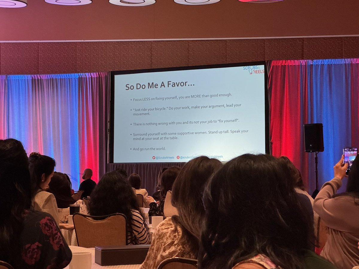 SonyaB (@sonyabhaskarmd) on Twitter photo Loved the refreshing talk by <a href="/drcarolinesoyka/">Caroline Soyka DO</a> on questioning the concept of imposter syndrome. And the #Beyonce dance party 💃🏽 🪩 #ScrubsNHeels25 Loved the refreshing talk by <a href="/drcarolinesoyka/">Caroline Soyka DO</a> on questioning the concept of imposter syndrome. And the #Beyonce dance party 💃🏽 🪩 #ScrubsNHeels25