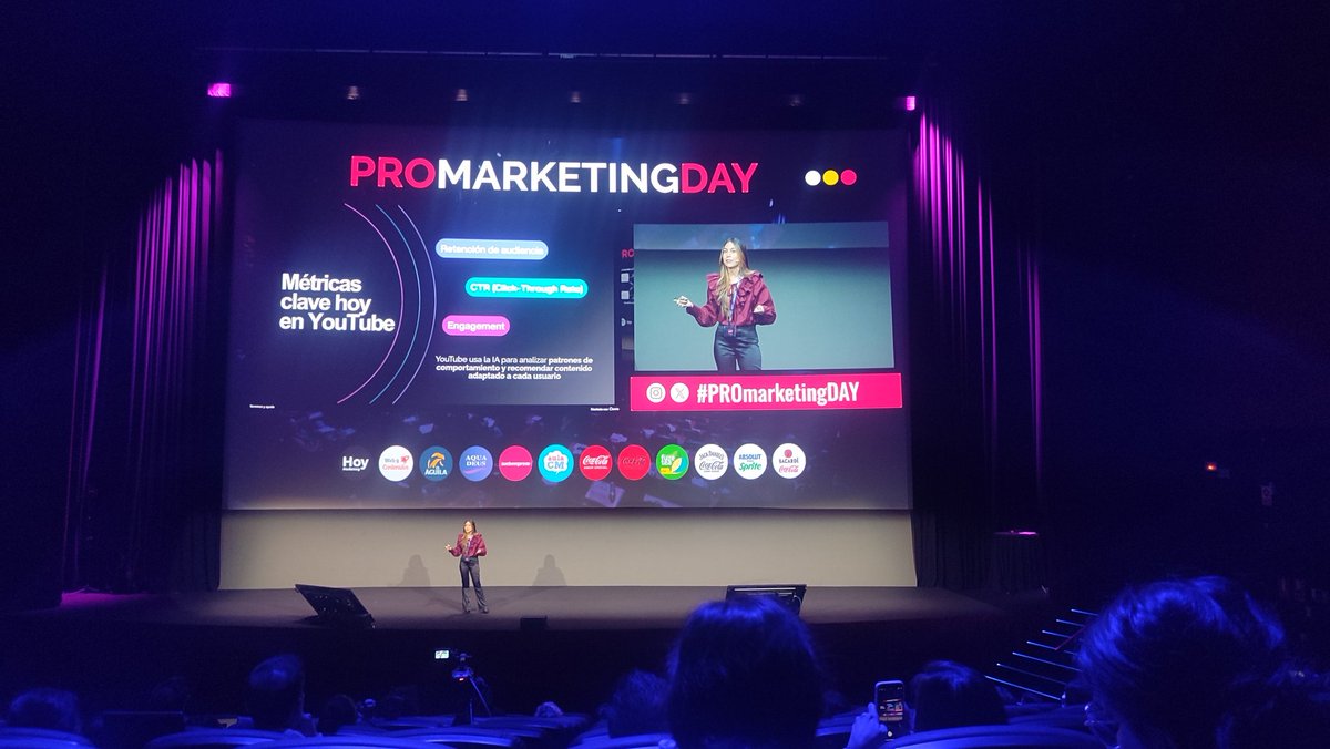 La IA dentro de Youtube, viendo la evolución de la plataforma gracias a la inteligencia artificial con Erika Gonçalves.

 #PROmarketingDAY 
<a href="/aulaCM/">Aula CM - Escuela de Comunicación y Marketing</a> <a href="/promarketingday/">Pro Marketing Day</a>