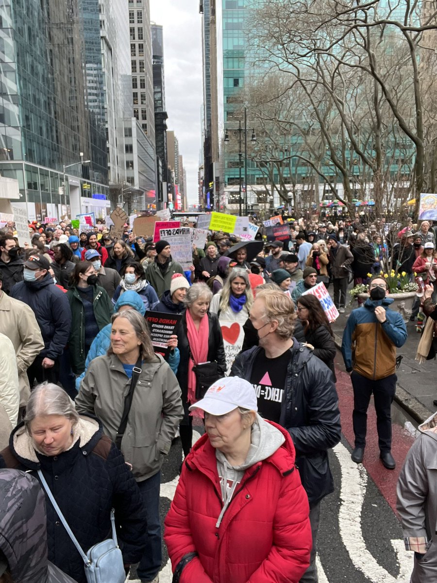 mmpadellan's tweet photo. In cities and states across our country today, millions of Americans made their voices heard loud and clear to the Musk-trump administration:

#HandsOff of our benefits!
This is AWESOME!!! https://t.co/tiZWS5huXk