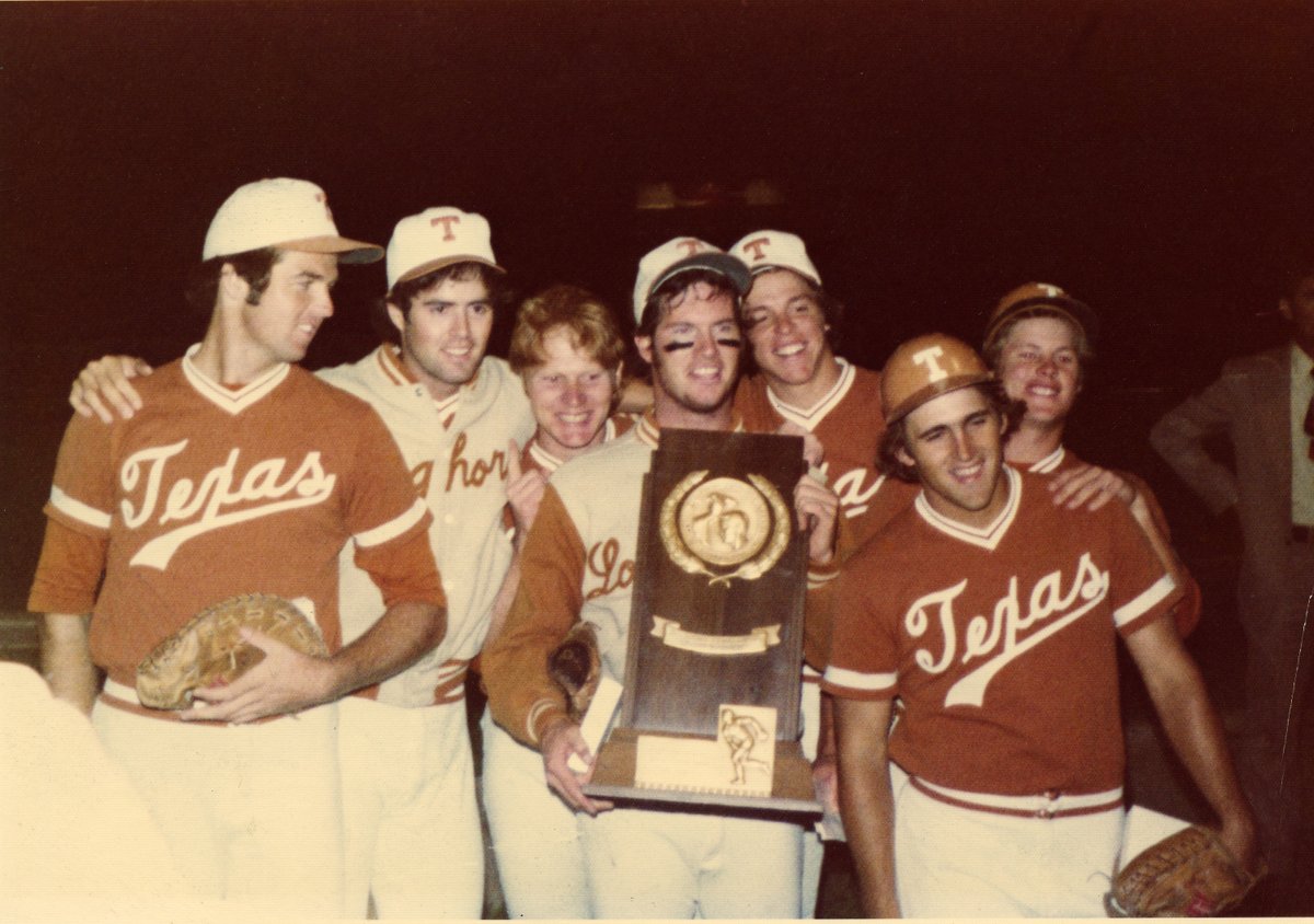 Texas Baseball (@texasbaseball) on Twitter photo national champions 🏆
honoring the 1975 Texas Longhorns, as part of our #traDISCHion series today!
#HookEm | <a href="/TexasLonghorns/">Texas Longhorns</a> national champions 🏆
honoring the 1975 Texas Longhorns, as part of our #traDISCHion series today!
#HookEm | <a href="/TexasLonghorns/">Texas Longhorns</a>