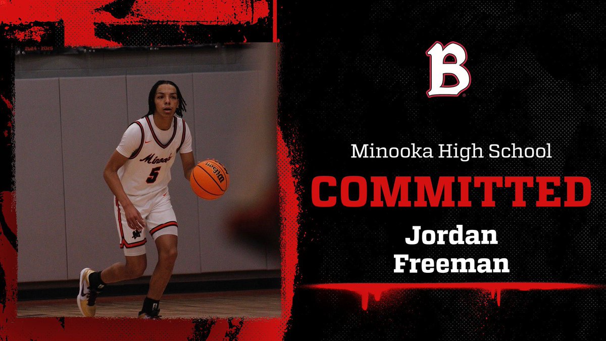 Jordan Freeman (@jmfreeman25) on Twitter photo I am excited and blessed to announce that I will continue my athletic and academic career at Benedictine University. Thank you Coach Townsend and Coach Rhode for giving me this opportunity. Go Eagles!
<a href="/BenUMensBBall/">BenU Menโs Basketball</a> <a href="/CoachTownsend32/">Jordan Townsend</a> <a href="/JRhode_1/">Jake rhode</a> <a href="/MCHSBoysBball/">Minooka Boys Basketball</a> <a href="/MCHS_AO/">MCHSAthletics</a> <a href="/ILTwolves1/">IL Timberwolves Nation</a> I am excited and blessed to announce that I will continue my athletic and academic career at Benedictine University. Thank you Coach Townsend and Coach Rhode for giving me this opportunity. Go Eagles!
<a href="/BenUMensBBall/">BenU Menโs Basketball</a> <a href="/CoachTownsend32/">Jordan Townsend</a> <a href="/JRhode_1/">Jake rhode</a> <a href="/MCHSBoysBball/">Minooka Boys Basketball</a> <a href="/MCHS_AO/">MCHSAthletics</a> <a href="/ILTwolves1/">IL Timberwolves Nation</a>