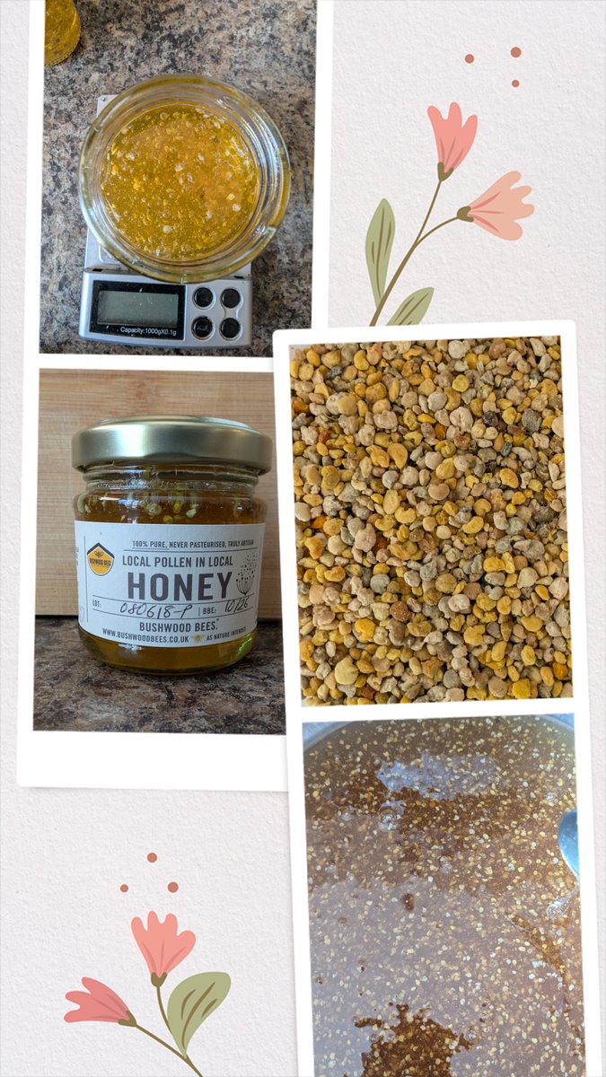 Local pollen in local honey.  what more could you ask for to assist with seasonal allergies. The pollen has been collected by us and the honey is from our hives.. no imports , no reselling, just pure , fresh and guaranteed no air miles
#supportlocal #seasonalallergies #noairmiles