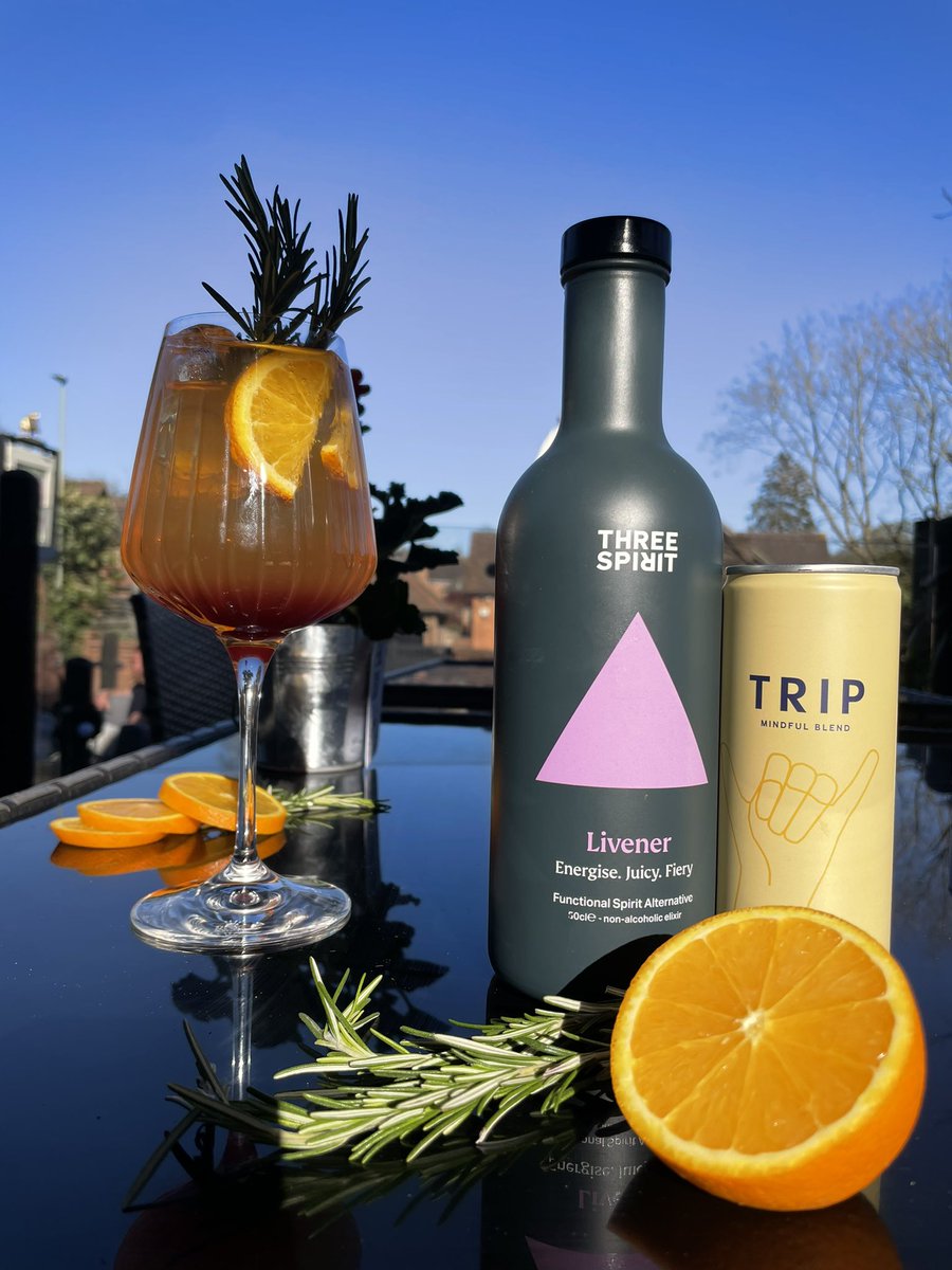 The Livener Spritz - completely alcohol free ! Try it as tomorrow’s hangover cure 🍊 

#spritzseason #alcoholfree <a href="/YoungsPubs/">Young's Pubs</a> <a href="/caitlinspubs_/">caitlinspubs_</a>