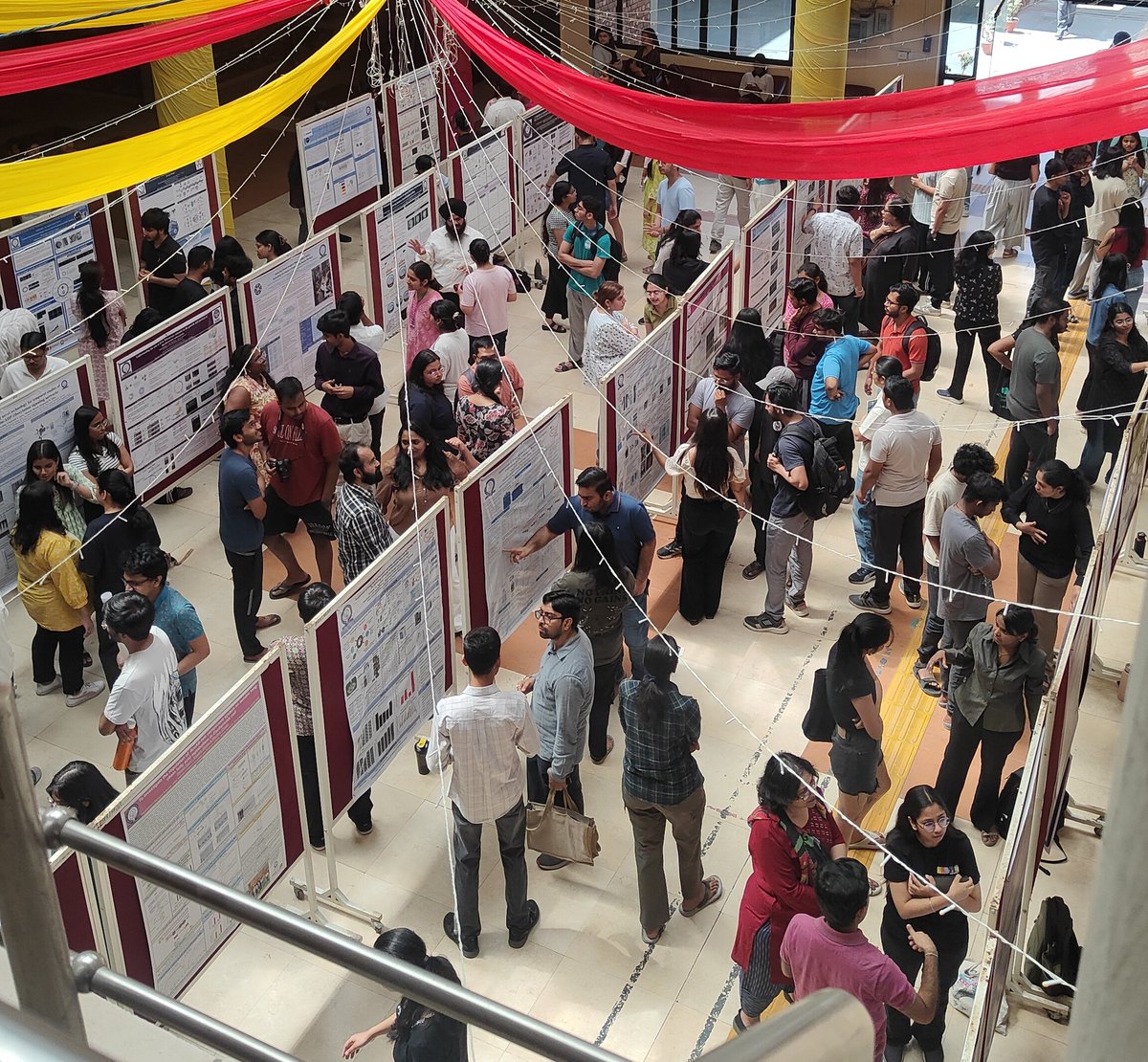 Biology-PDF IISERM (@pdfiisermohali) on Twitter photo Catch a glimpse of the poster session of MS20 batch! Great zeal and enthusiasm 🙌🏻 <a href="/IiserMohali/">IISER Mohali</a>
<a href="/DBS_IISERM/">Dept. of Biological Sciences (DBS), IISER Mohali</a> Catch a glimpse of the poster session of MS20 batch! Great zeal and enthusiasm 🙌🏻 <a href="/IiserMohali/">IISER Mohali</a>
<a href="/DBS_IISERM/">Dept. of Biological Sciences (DBS), IISER Mohali</a>
