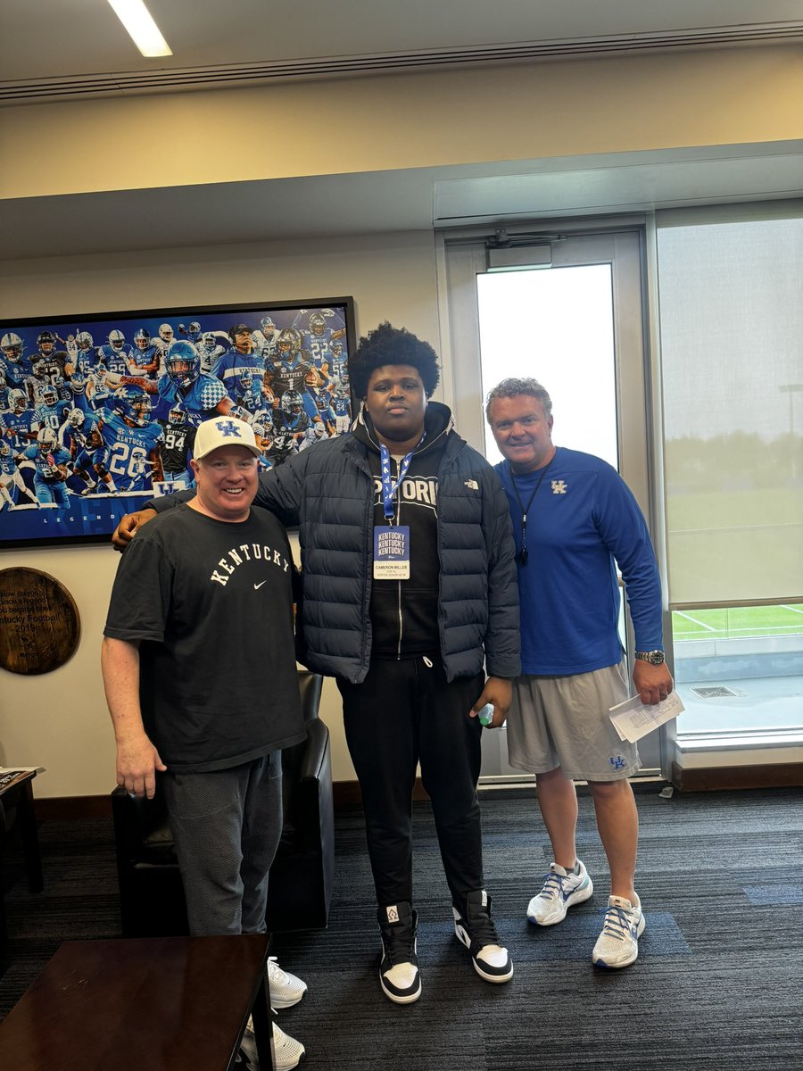 Cameron Joseph Miller Jr (@cameronmiller77) on Twitter photo After a Great visit I’m Blessed to receive an offer from the University of Kentucky! <a href="/FBCoachWolf/">Eric Wolford</a> <a href="/MarkStoopsKY/">Mark Stoops</a> <a href="/UKFootball/">Kentucky Football</a> <a href="/jcesteswaugh/">Josh Estes-Waugh</a> <a href="/MortonGovsFball/">Governors Football #WAWG</a> <a href="/AllenTrieu/">Allen Trieu</a> <a href="/SWiltfong_/">Steve Wiltfong</a> <a href="/IndianaPreps/">Indiana Preps</a> After a Great visit I’m Blessed to receive an offer from the University of Kentucky! <a href="/FBCoachWolf/">Eric Wolford</a> <a href="/MarkStoopsKY/">Mark Stoops</a> <a href="/UKFootball/">Kentucky Football</a> <a href="/jcesteswaugh/">Josh Estes-Waugh</a> <a href="/MortonGovsFball/">Governors Football #WAWG</a> <a href="/AllenTrieu/">Allen Trieu</a> <a href="/SWiltfong_/">Steve Wiltfong</a> <a href="/IndianaPreps/">Indiana Preps</a>
