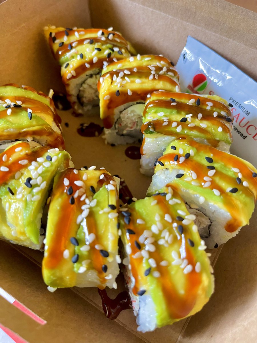 Sushi Plug🥢🍣 (@sushiplugltd) on Twitter photo If you’re craving sushi, you might as well get it! If you’re craving sushi, you might as well get it!