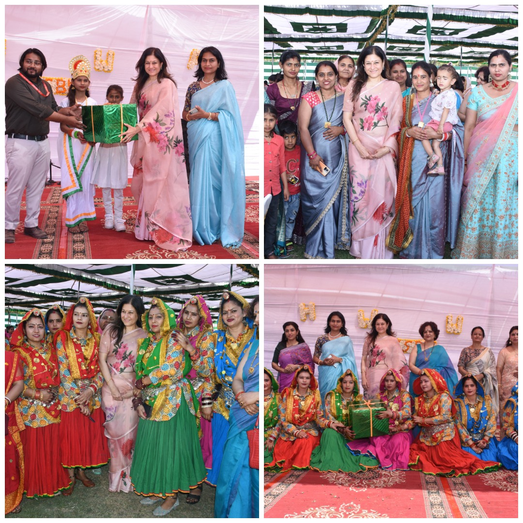 Smt. Gauri Rasgotra, President #HWWA, visited SS Bn #ITBP Saboli and observed the fish pond, Madhuvatika, Miyawaki forest, Himanshi Bakery, etc. Cultural performances by children impressed all. Bicycles were gifted to 25 meritorious girls, and prizes were awarded to participants.