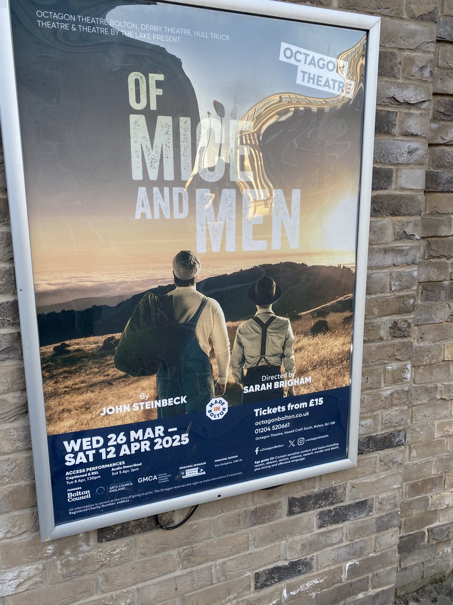 Date night at the Octagon! So looking forward to seeing this classic 💙 🎭  #theatre #actorslife