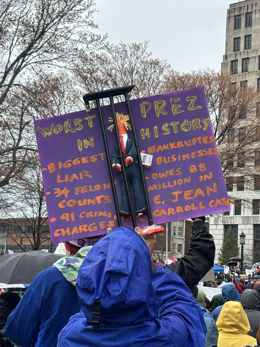 ActorBenCurtis's tweet photo. This is what democracy looks like 🇺🇸 #NOkings 👑 #handsoff #riseup #mobilize #impeach #elon #trump #mobilizeus #dumptrump #elonmuskgo #albany #albanyny #AlbanyProtest https://t.co/Y0BVul6Jtp