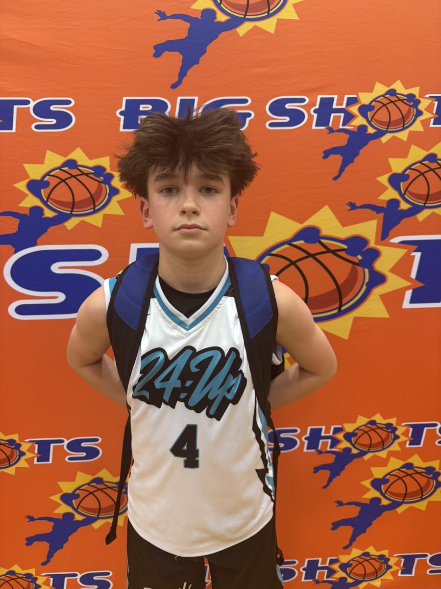 #BIGSHOTS #RockyTopTipoff 

12U BOYS 

24:UP 46 
32 Kyle Marks 10 
15 Myles Bogdenhamer 12 
4 Hayes Woods 11 

Team Unleashed 2031 28