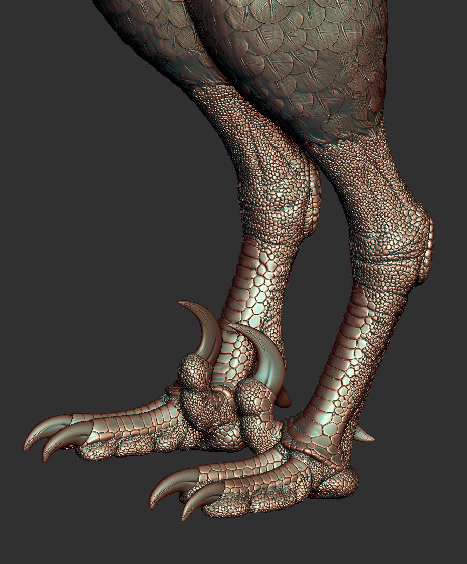 Coolio_Art's tweet photo. Austroraptor Sculpt for #PriorExtinction https://t.co/q7l3H2bIxP