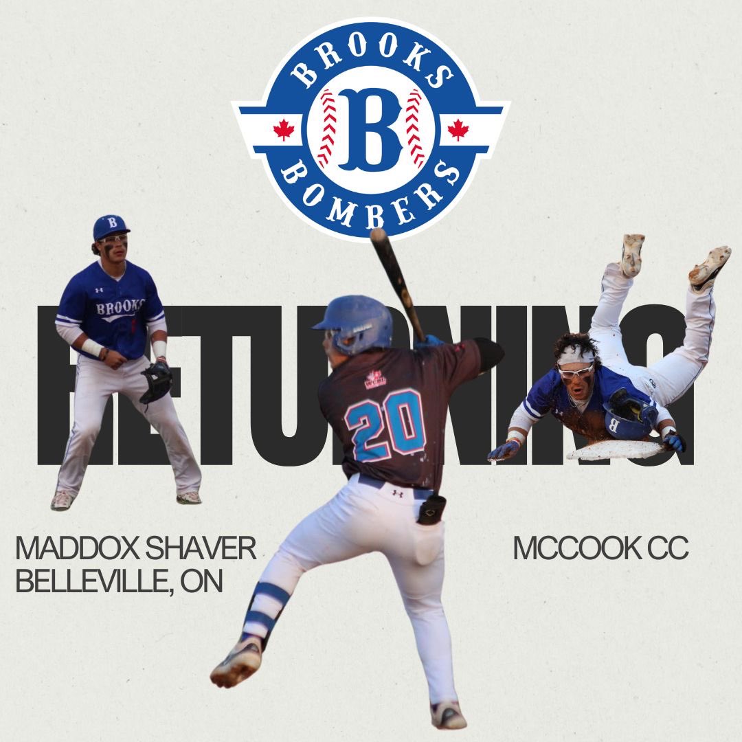 Brooks Bombers ⚾️ (@bombers_brooks) on Twitter photo 💣 Welcome Back to the Bomb Squad 💣
We are excited to announce that Payton Matthews and Maddox Shaver are returning for the 2025 WCBL season.
#RunItBack #BoomSquad #BomberNation
<a href="/paymat28/">Payton Matthews</a> <a href="/maddox_shaver/">Maddox Shaver</a>
<a href="/wcbleague/">The WCBL</a> <a href="/ABDugoutStories/">ABDugoutStories</a> 💣 Welcome Back to the Bomb Squad 💣
We are excited to announce that Payton Matthews and Maddox Shaver are returning for the 2025 WCBL season.
#RunItBack #BoomSquad #BomberNation
<a href="/paymat28/">Payton Matthews</a> <a href="/maddox_shaver/">Maddox Shaver</a>
<a href="/wcbleague/">The WCBL</a> <a href="/ABDugoutStories/">ABDugoutStories</a>