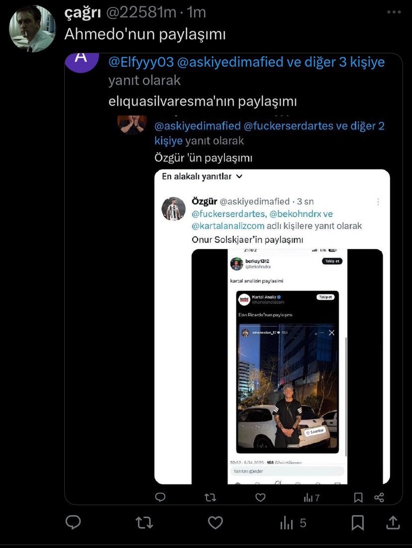 jackson_muleka's tweet photo. @22581m @Ahm3dooo @Elfyyy03 @askiyedimafied @fuckerserdartes @bekohndrx @kartalanalizcom çağrı’nın paylaşımı https://t.co/pgWgFAYkdc