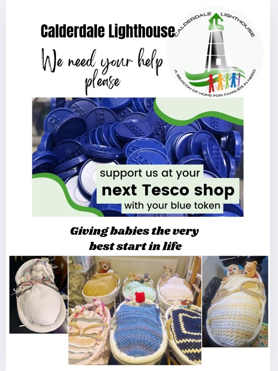 Calderlighthous's tweet image. #Tescostrongerstarts
To all Tesco shoppers
Please vote with your blue token.
#everylittlehelps
