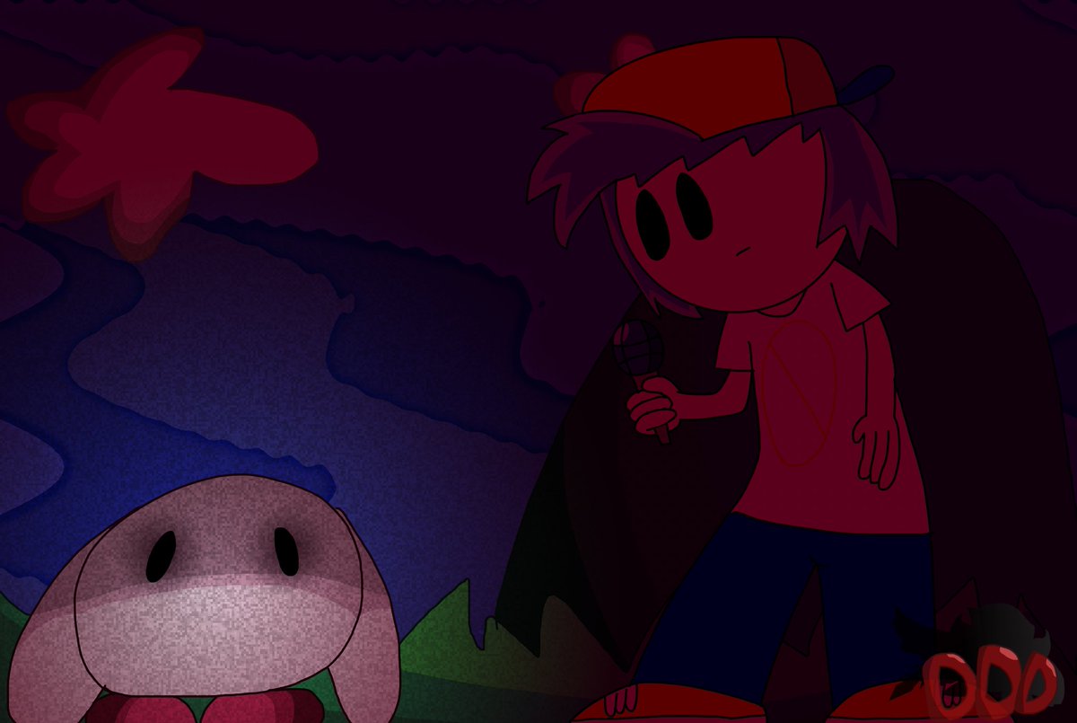 VsXploshiFNF's tweet photo. Concept art for Week 4

Boyfriend walks to cope with GF getting killed by Sonic The when he stumbles on the set of an old Safety video, with nobody there but this tiny pink creature, who BF hopes’ll be his new friend

#VsXploshi #Xploshi #XploshiFanart #FridayNightFunkin #FNFMod https://t.co/WhNdXNMts4