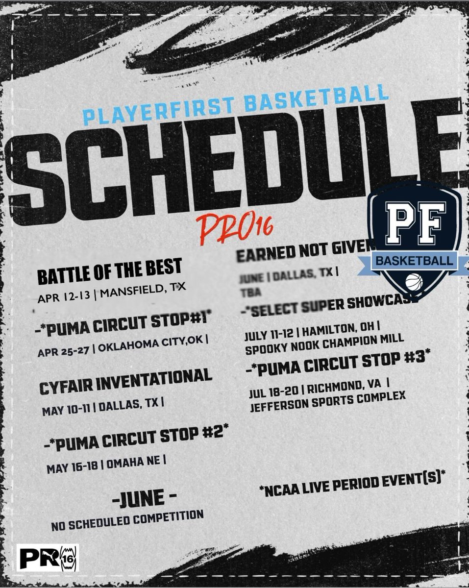 Alison Naylor (@ali_naylor_) on Twitter photo Here is my 2025 AAU Schedule! Come check my 17U team and I out this spring and summer!! Excited for what’s to come! 💙📈 <a href="/playerfirstgbb/">PlayerFirst Basketball</a> <a href="/PRO16G/">NXTPRO Girls League</a> Here is my 2025 AAU Schedule! Come check my 17U team and I out this spring and summer!! Excited for what’s to come! 💙📈 <a href="/playerfirstgbb/">PlayerFirst Basketball</a> <a href="/PRO16G/">NXTPRO Girls League</a>