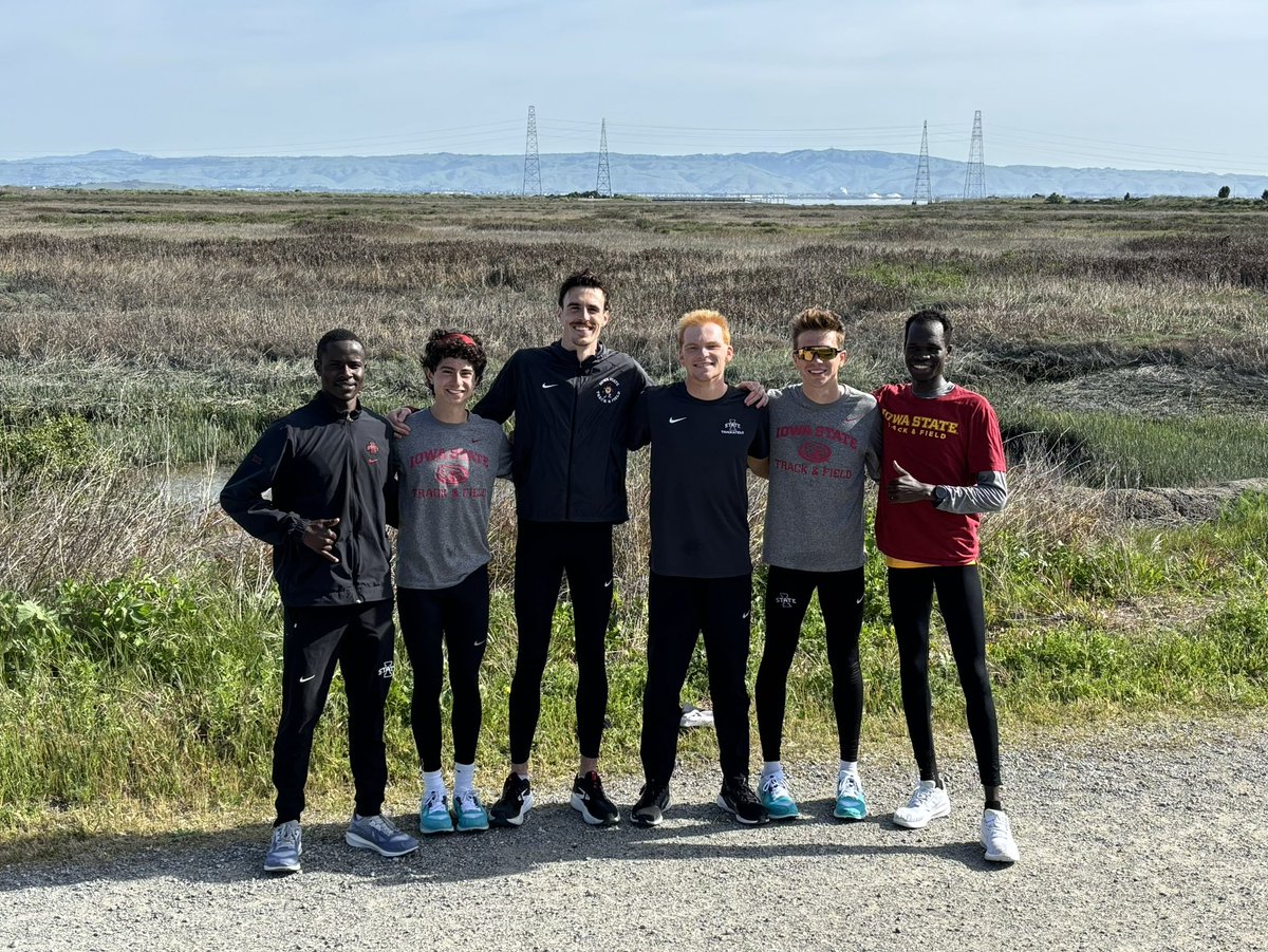 Successful trip out West. 

‣ 6/6 PRs, 4 top 10 program performances

#Run4ISU