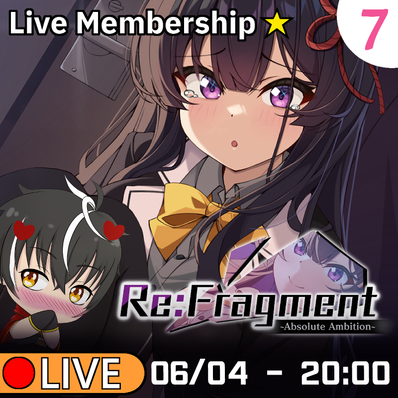 ShadowPlayerCH's tweet photo. 🔴【 Re:Fragment ~Absolute Ambition~ 】#7 เผด็จการสี่ตาพากย์ไทยยยยย!!!!!

⌛️6/4/2025, 20:00 [GMT+7]

ห้องนั่งรอ : https://t.co/kAVTJUtyQe

#shadowplayerlive  #vtuberth  #refragmentabsoluteambition  #shadowplayerch  #vtuber https://t.co/uwLKubTONq