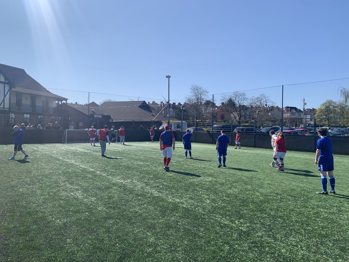 BristolDS1's tweet image. What a day! Thank you to @STFCfoundation and @EITC DS teams for coming to @ImperialSportsG for a friendly match. We were then a part of the @RobinsFound match day @ashtongatestad taking part in the pre match pitch parade and we then played a game on the pitch at half time 🙌🏼