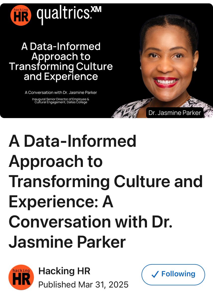 Speaking at #QualtricsX4 last month about the tech-research driven transformative work I have the pleasure of leading for the DC Enterprise was thrilling!