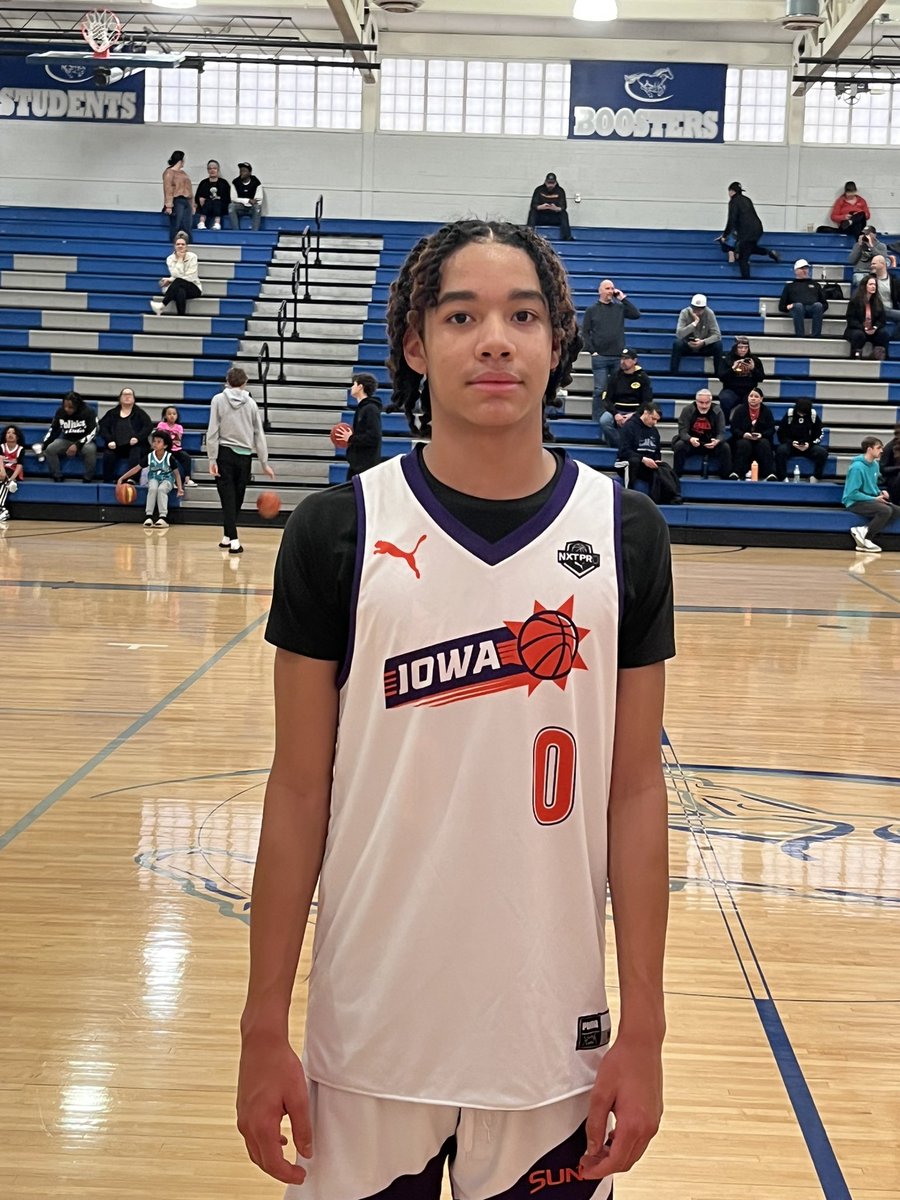 Freddie Jacobi (@freddiejacobi_) on Twitter photo 2028 G/F Isaiah Slaughter did it all today in the Iowa Suns’ win, scoring 30+ points and racking up plenty of steals. He was aggressive on the offensive boards and is an underrated passer with great vision. Super exciting future ahead for Isaiah.
<a href="/IowaSuns/">Iowa Suns Basketball</a>
<a href="/NxtProHoops/">NXTPRO Hoops</a> 2028 G/F Isaiah Slaughter did it all today in the Iowa Suns’ win, scoring 30+ points and racking up plenty of steals. He was aggressive on the offensive boards and is an underrated passer with great vision. Super exciting future ahead for Isaiah.
<a href="/IowaSuns/">Iowa Suns Basketball</a>
<a href="/NxtProHoops/">NXTPRO Hoops</a>