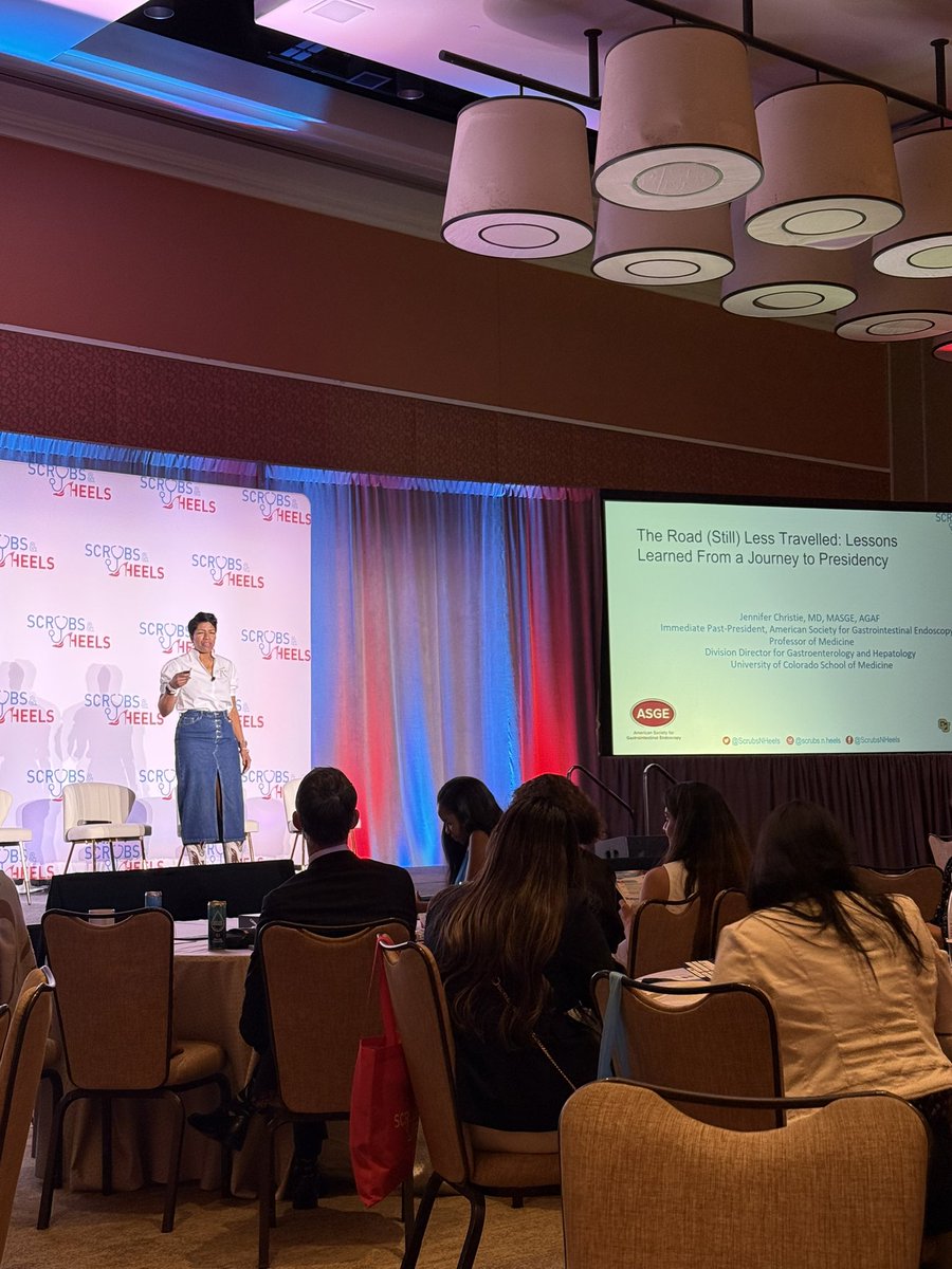 Lynna Alnimer, M.D. (@lynnaalnimermd) on Twitter photo The ⭐️ <a href="/JChristieMD/">Dr Jennifer Christie</a> shares with us 💎on what matters the most: the people surrounding you, your core values and being intentional.
Strategies to overcome challenges and 📈:
🔥 Increase representaion
🔑 Preparation and Perseverance
💡 Networking and face-time
#ScrubsNHeels25 The ⭐️ <a href="/JChristieMD/">Dr Jennifer Christie</a> shares with us 💎on what matters the most: the people surrounding you, your core values and being intentional.
Strategies to overcome challenges and 📈:
🔥 Increase representaion
🔑 Preparation and Perseverance
💡 Networking and face-time
#ScrubsNHeels25