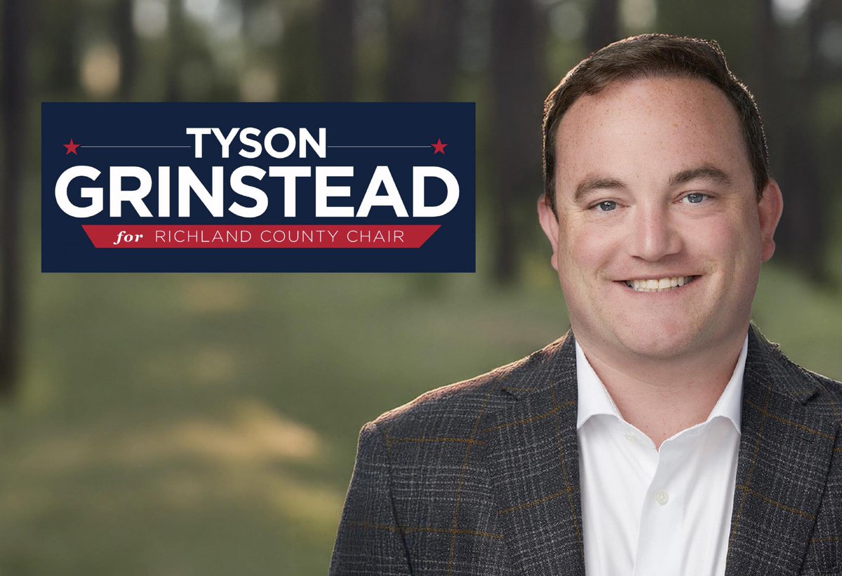 Midlands Young Republicans (@midlandsyrs) on Twitter photo Congratulations to our very own <a href="/tysonagrinstead/">tyson grinstead</a> on his re-election as the <a href="/RichlandSC_GOP/">Richland County GOP</a> Chairman! We appreciate his work and support. Congratulations to our very own <a href="/tysonagrinstead/">tyson grinstead</a> on his re-election as the <a href="/RichlandSC_GOP/">Richland County GOP</a> Chairman! We appreciate his work and support.