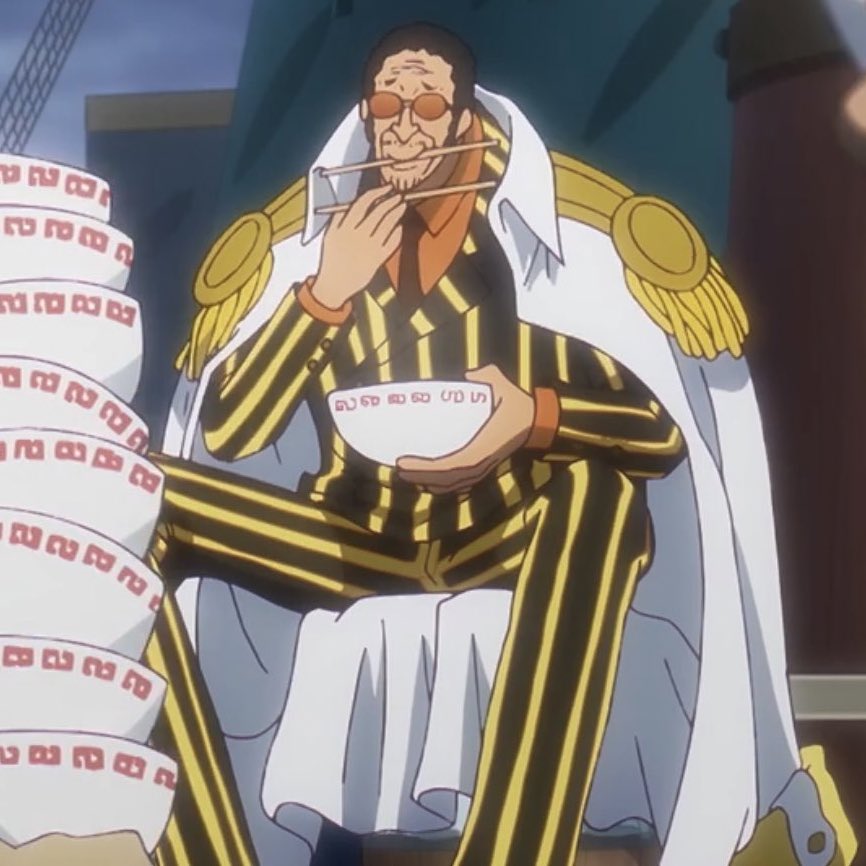 / Since I’m revamping this account like I mentioned before, my emo Borsalino portrayal will reappear after the Egghead Arc ends in the anime. For now, he’ll just be the carefree, lazy chimpanzee.