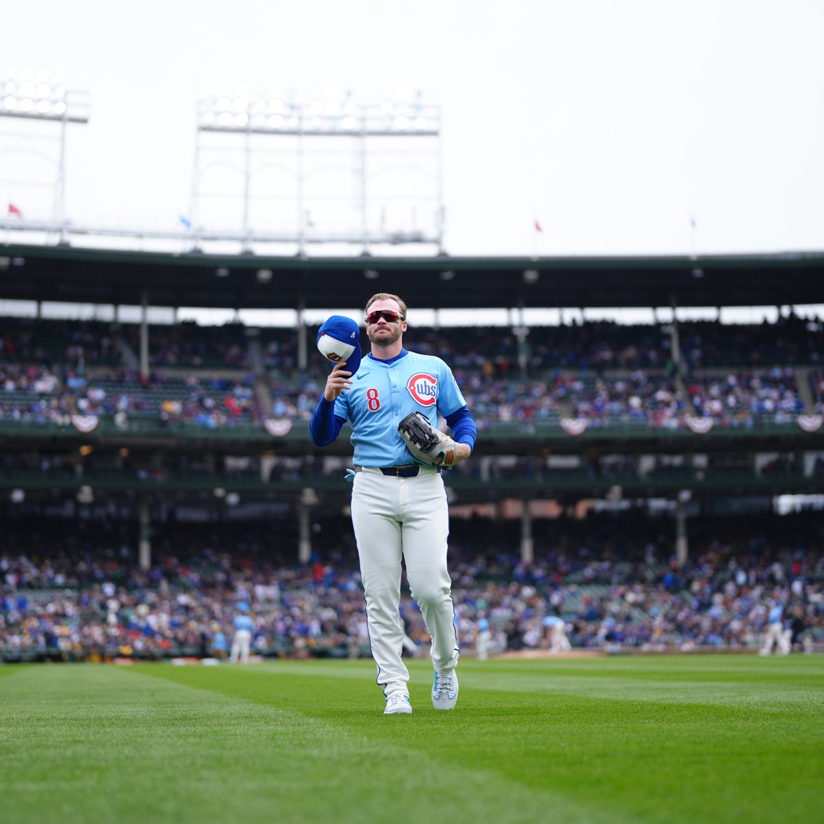 Cubs's tweet photo. We're all here for Happer. https://t.co/GFc5iWpz6d