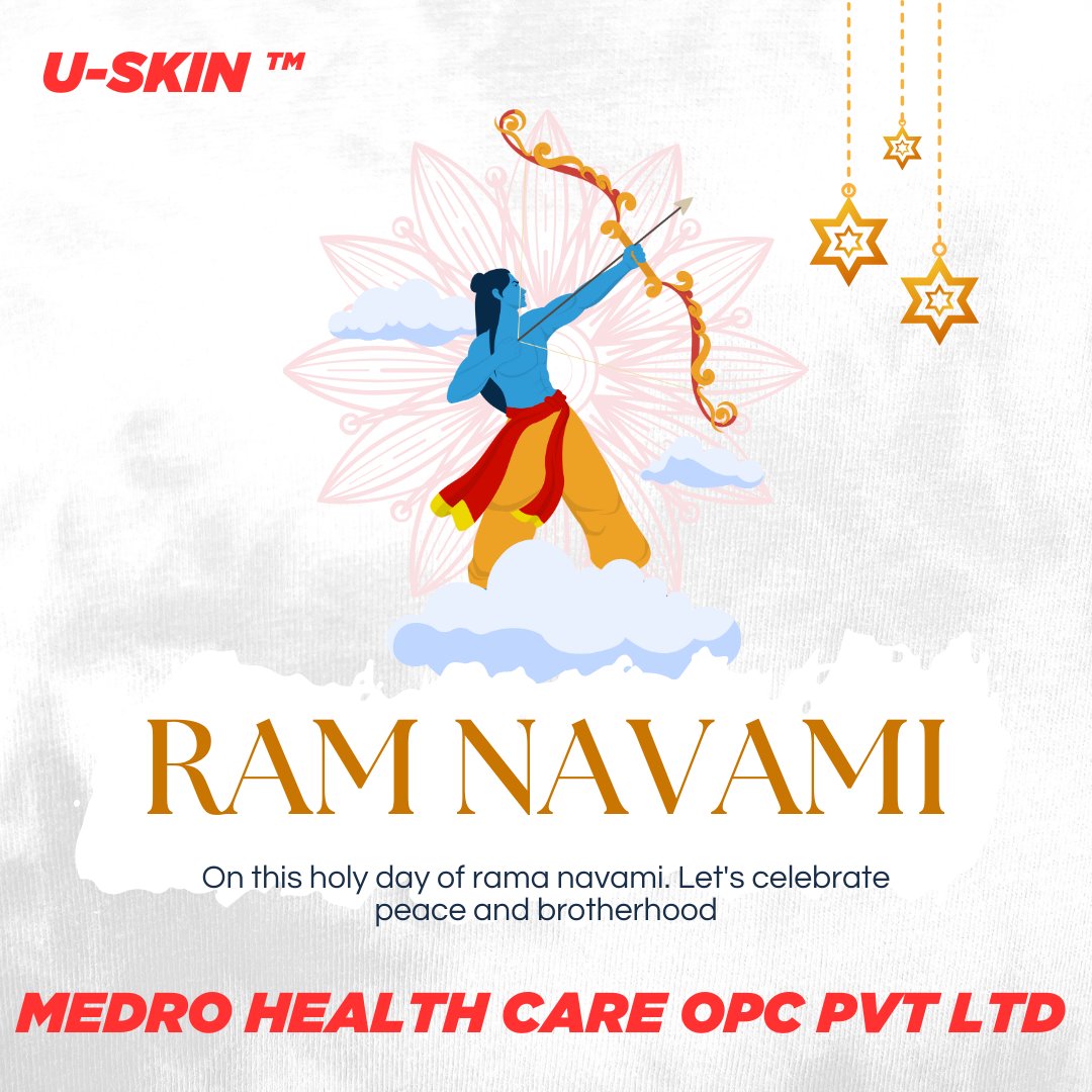 SudhirKumarINC's tweet image. समस्त देशवासियों को रामनवमी के महापर्व की हार्दिक शुभकामनाएँ।
#रामनवमीं 
#ramnavmi 
#medrohealthcare 
#Uskin