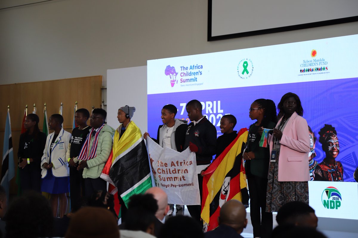 The #AfricaChildrenSummit2025 is aimed at championing child participation to amplify children's voices and promote child-centred dialogue in advocating for their rights.
📍Johannesburg, South Africa
#SeenHeardAndEngaged
#FutureOfChildrensVoices
<a href="/NMCF_SA/">Nelson Mandela Children's Fund</a> <a href="/PlanGlobal/">Plan International</a> <a href="/PlanZambia/">Plan International Zambia</a>
