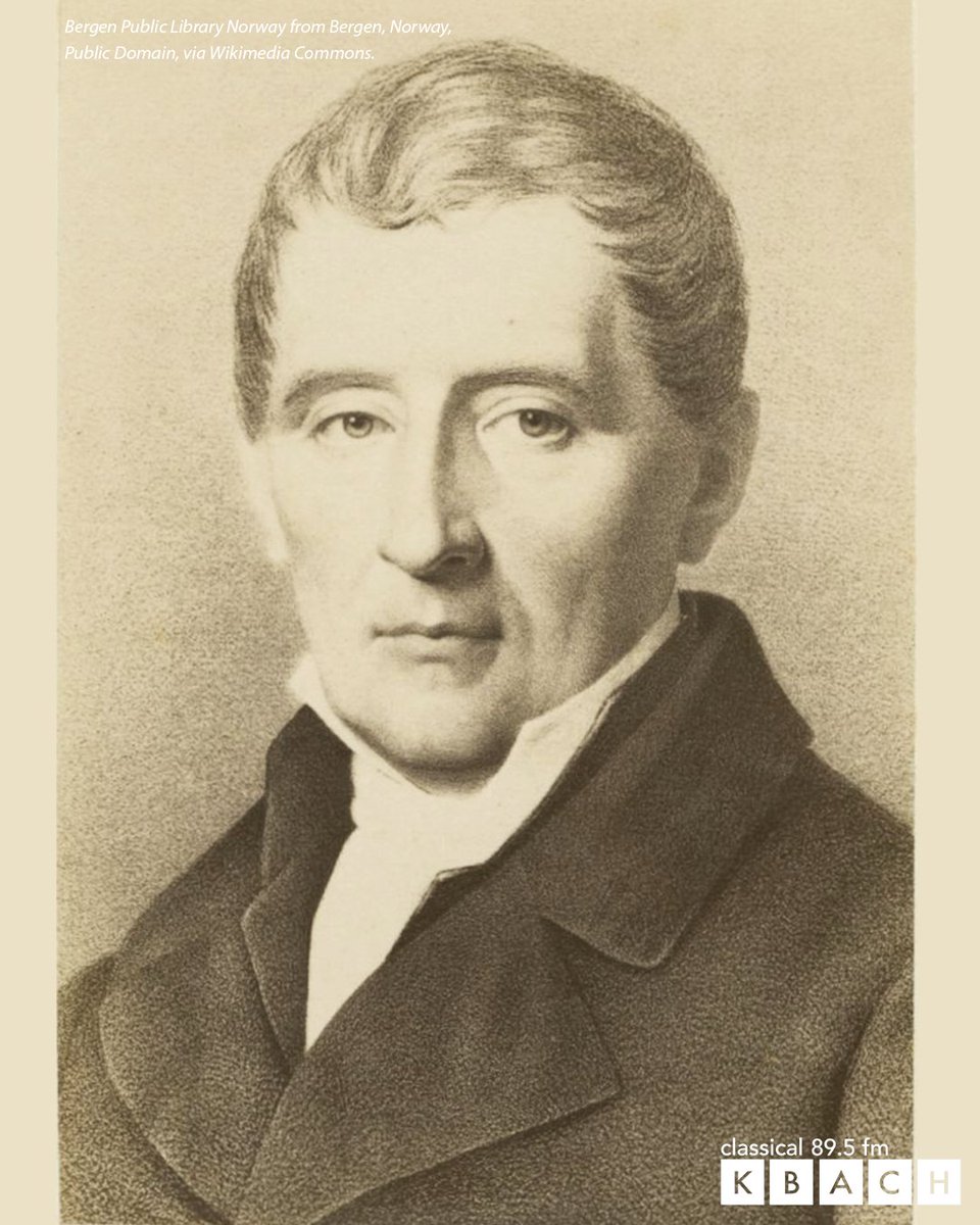 🎻 Happy 241st birthday to Louis Spohr!

Play the violin? You can thank him for the chin rest.

Play in an orchestra? Spohr invented rehearsal letters – those cues that keep rehearsals from total chaos.

Just love classical music? He wrote over 300 works to choose from. 😮‍💨