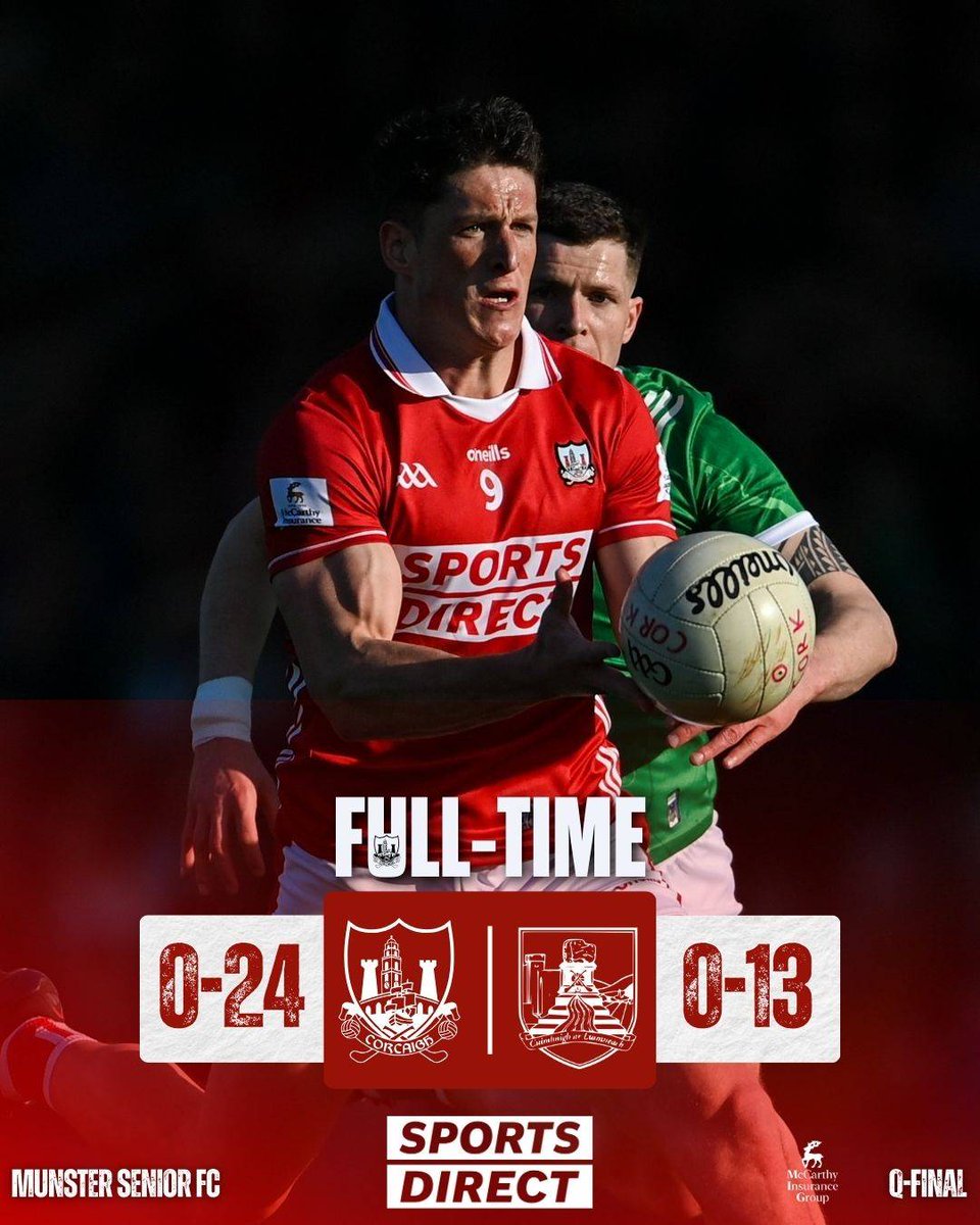 Full-Time in Munster Senior Football Championship