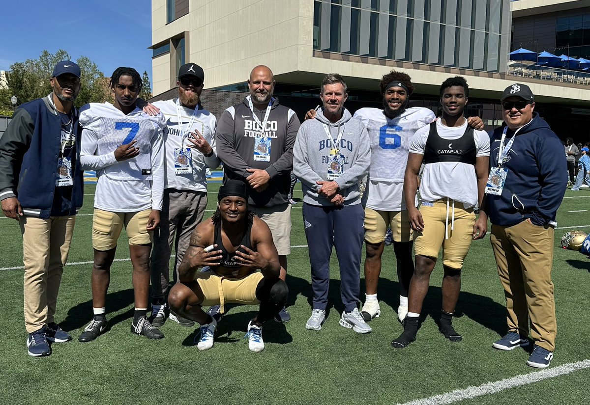 Great morning here in Westwood catching up with our Bosco Bruins!  So proud of these guys.  Can’t wait for Saturday’s in the fall.  Look out! #DestinationBosco #Braves4Life