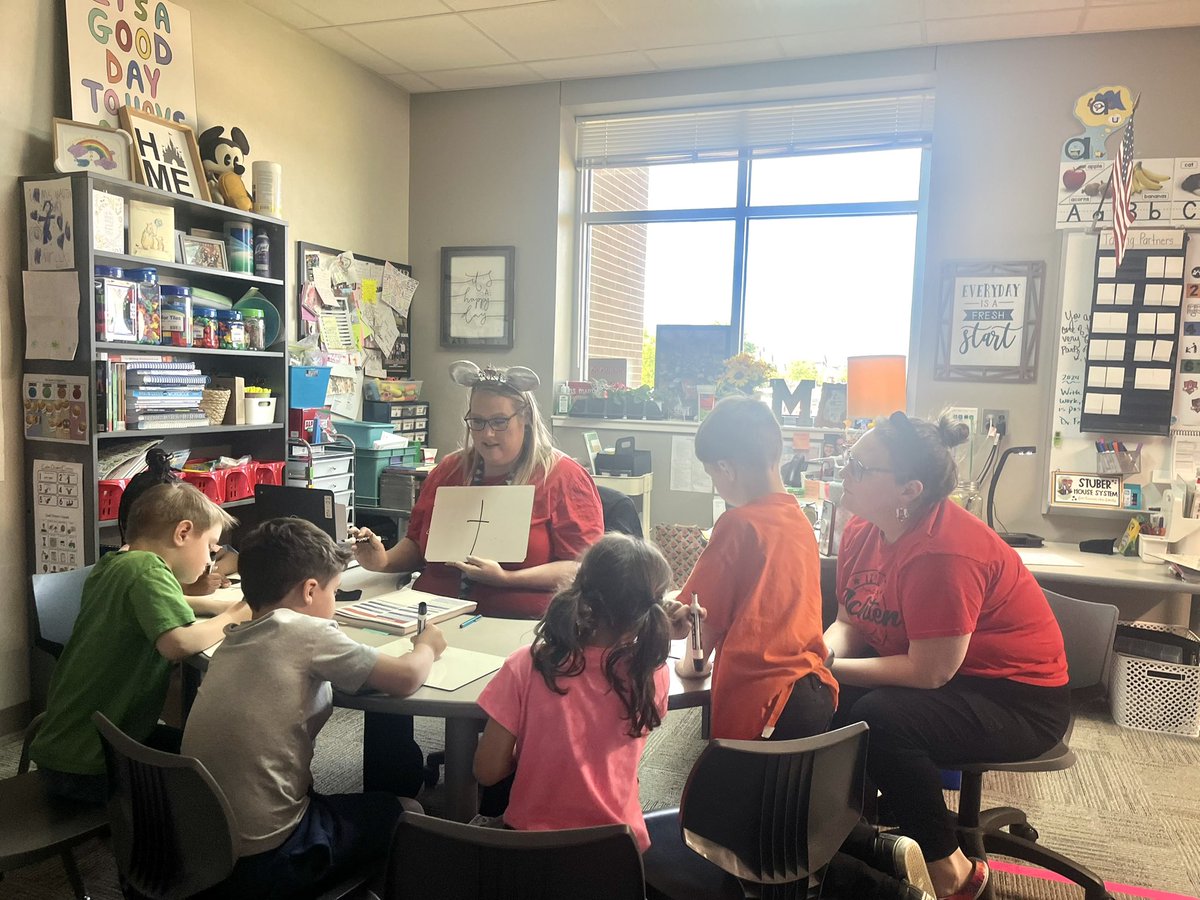 Teachers teaming up to implement powerful interventions and even stepping into each other’s spaces to model them.
Collaboration at its best…What more could you ask for?!