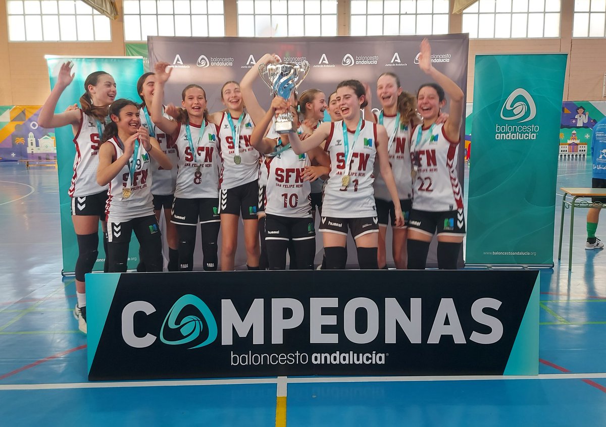 FAB Cádiz (@fabcadiz) on Twitter photo Finalizada la Final 3 Infantil fem Copa Andalucía A FAB Cadiz A ⛹🏻♂️
🏀 <a href="/SFNBasket/">San Felipe Neri C.D.</a> 44
🏀 <a href="/SDCANDRAY/">SD CANDRAY</a> 35
Campeonas : CD San Felipe Neri Rojo
Subcampeonas : SD Candray E3 Ingenia
#PlayOffCadiz #baloncestoandalucia Finalizada la Final 3 Infantil fem Copa Andalucía A FAB Cadiz A ⛹🏻♂️
🏀 <a href="/SFNBasket/">San Felipe Neri C.D.</a> 44
🏀 <a href="/SDCANDRAY/">SD CANDRAY</a> 35
Campeonas : CD San Felipe Neri Rojo
Subcampeonas : SD Candray E3 Ingenia
#PlayOffCadiz #baloncestoandalucia