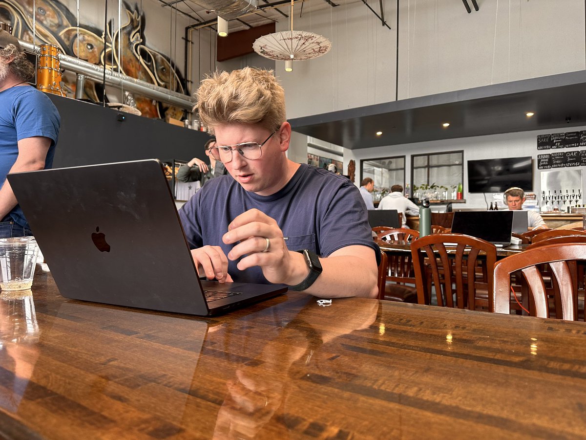 RealCoinGeek's tweet image. Teams are deep in the build phase here at the Texas BSV Hackathon — coding, collaborating, and chasing that $50K prize.

#BSVHackathon #BSV #AustinTexas #CoinGeek #BuildersInAction