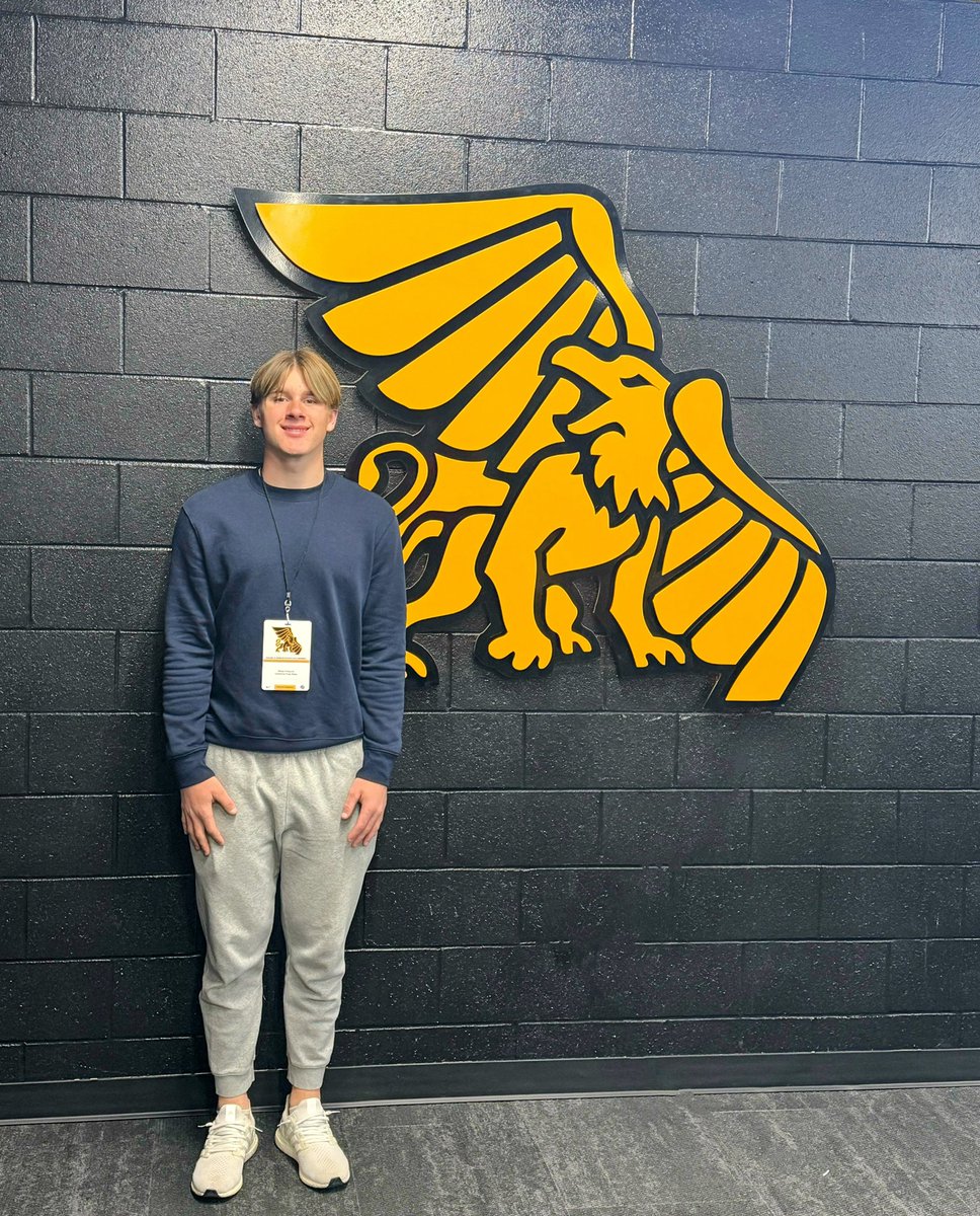 Ethan Prescott (@ethanpres7) on Twitter photo Thank you for the invite <a href="/CoachStLouis/">Patrick St. Louis</a>!! Loved learning about the program, seeing the facilities and meeting with the coaches!! Cannot wait to be back!!!!
<a href="/TylerFenwick2/">Tyler Fenwick</a> <a href="/coachmcquillan/">Coach McQuillan</a> <a href="/CoachGalloM/">Michael Gallo</a> <a href="/EcoachJ/">Erik Johnson</a> <a href="/MWSU_Football/">Missouri Western Football</a> Thank you for the invite <a href="/CoachStLouis/">Patrick St. Louis</a>!! Loved learning about the program, seeing the facilities and meeting with the coaches!! Cannot wait to be back!!!!
<a href="/TylerFenwick2/">Tyler Fenwick</a> <a href="/coachmcquillan/">Coach McQuillan</a> <a href="/CoachGalloM/">Michael Gallo</a> <a href="/EcoachJ/">Erik Johnson</a> <a href="/MWSU_Football/">Missouri Western Football</a>