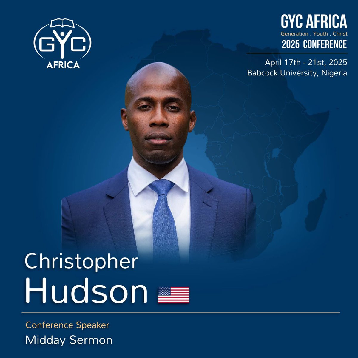 Please pray for the Spirit of God to descend with power on this GYC Afica Conference. I hope to see you there🙏🏾