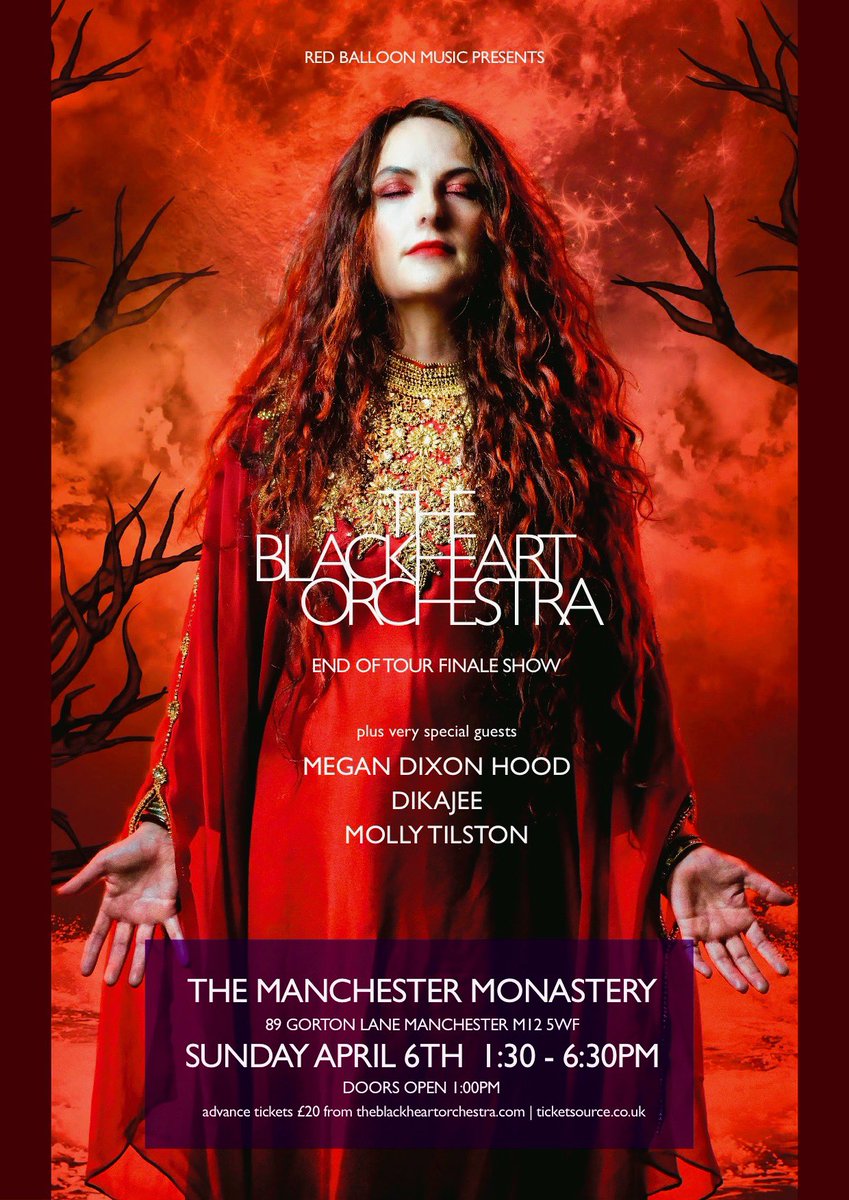 The Blackheart Orchestra (@blackheartorch) on Twitter photo Tomorrow <a href="/TheMonasteryMcr/">The Monastery Manchester</a> !! It’s going to be magical with the amazing @megandixonhood <a href="/dikajee_of/">Dikajee</a> <a href="/mollytilston/">Molly Tilston</a> thanks to <a href="/RedBalloonMus1c/">Red Balloon Music</a> 🖤 get your tickets here ticketsource.co.uk/whats-on/manch… Tomorrow <a href="/TheMonasteryMcr/">The Monastery Manchester</a> !! It’s going to be magical with the amazing @megandixonhood <a href="/dikajee_of/">Dikajee</a> <a href="/mollytilston/">Molly Tilston</a> thanks to <a href="/RedBalloonMus1c/">Red Balloon Music</a> 🖤 get your tickets here ticketsource.co.uk/whats-on/manch…