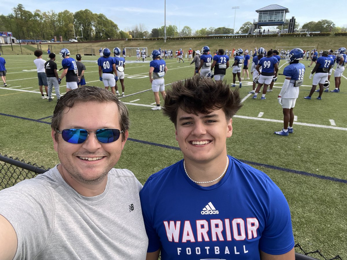 Adrian Stancel (@a_train1210) on Twitter photo Had a great time at Limestone today! Thanks <a href="/Coach_ESM/">Eamon Morrissey</a> and <a href="/CoachL59/">TJ Lesniewski</a> for having me out today to watch y’all’s scrimmage. Can’t wait to be back this fall. <a href="/MattRochester50/">Matthew Rochester</a> <a href="/RHS_FB/">RHS Football</a> @GreerSportsStar <a href="/T_Wright66/">Tyson Wright</a> <a href="/josh_mcken55/">Josh Mckenzie</a> <a href="/HighSchoolBlitz/">High School Blitz</a> Had a great time at Limestone today! Thanks <a href="/Coach_ESM/">Eamon Morrissey</a> and <a href="/CoachL59/">TJ Lesniewski</a> for having me out today to watch y’all’s scrimmage. Can’t wait to be back this fall. <a href="/MattRochester50/">Matthew Rochester</a> <a href="/RHS_FB/">RHS Football</a> @GreerSportsStar <a href="/T_Wright66/">Tyson Wright</a> <a href="/josh_mcken55/">Josh Mckenzie</a> <a href="/HighSchoolBlitz/">High School Blitz</a>